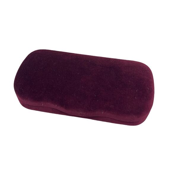 Gucci Burgundy velvet sunglasses case - Picture 2 of 4